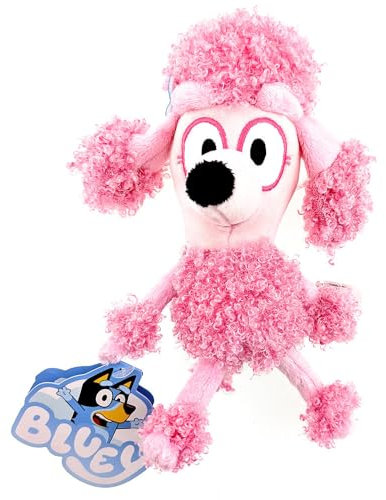 Bluey Friends - Coco - Juguete de peluche individual de 8 pulgadas, con licencia original