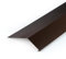 DQ-PP Rinneneinhang | 20 m (10 x 2 m) | Braun | RAL 8017 | 120 mm x 70 mm | Aluminium Traufblech | Obere Rinnenleiste | Für Dachrinnen, Regenrinnen | für jede Art von Dach | Schokoladen-braun