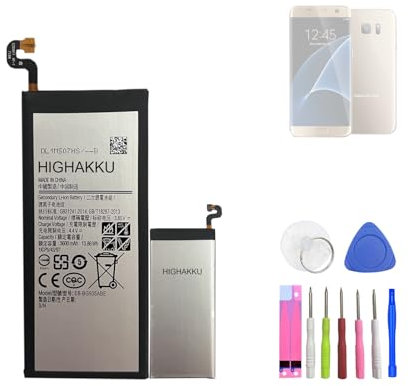 HIGHAKKU Ersatzakku EB-BG935ABE kompatibel mit Samsung Galaxy S7 Edge SM-G935 with Tools