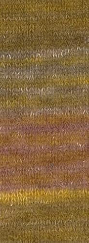 LANA GROSSA Silkhair Print | Feines Lace-Garn aus Superkid Mohair mit Seide | Handstrickgarn aus 70% Mohair (Superkid) & 30% Seide | 25g Wolle zum Stricken & Häkeln | 210m Garn FB 427