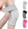 Yasdyri Kniebandage für Männer und Damen Kniestütze Kompression für Kniebandagen mit Verstellbarer Klettverband für Meniskusriss, Arthritis, ACL, Basketball, Volleyball, Yoga, Laufen (Grau, XL)