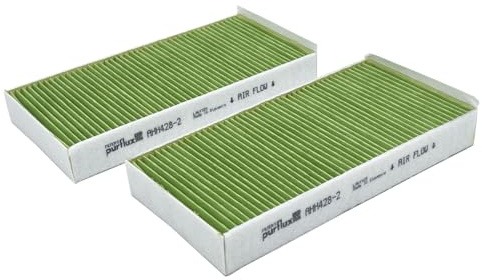 PURFLUX Innenraumfilter AHH428-2 Pollenfilter Höhe: 32 Breite: 115 Länge: 233