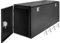 Trucky Deichselbox Schwarz Werkzeugkasten Truckbox Alu Box Anhänger Kiste mit Deckel Abschließbar Alubox Transportbox Werkzeugbox Aluminium Aufbewahrungsbox P402
