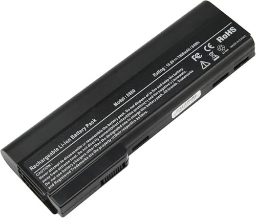 10,8 V 7 800 mAh/84 Wh CC06 CC06XL Grande batterie compatible avec HP ProBook 6360b 6460b 6465b 6470b 6475b 6560b 6565b 6570b 8460P Series CC03 CC09 628670-00 01 62 8668-001 HSTNN-LB2F