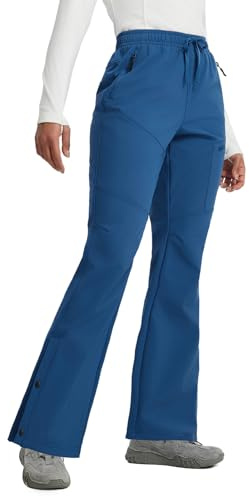 baleaf Damen Wanderhose Thermohose Wasserabweisend Softshellhose Scheehose | Wasserabweisend Winddicht Outdoorhose Themohosen Skihose Winter