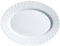 Arc 65669 Piatto Trianon Ovale, 35 cm, Bianco, Porcellana