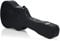 GATOR GWE-DREAD 12 - Estuche para guitarra dreadnought de 12 cuerdas de madera, color negro