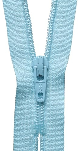 YKK Coil Zip, No. 544 Pale Turquoise, 20 cm Length