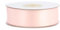 Rouleau de Satin 25 m 25 mm Unilatéral Rose Tendre - Ruban Décoratif pour Mariage, Baptême et Cadeau