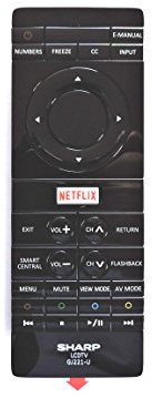 Sharp GJ221-U LCD 4K TV Remote Control