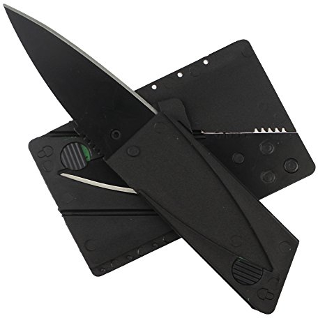 Kreditkartenmesser - In nur 3 Schritten von der Kreditkarte zum Klappmesser. Ideal im Outdoor Bereich oder im Alltag anzuwenden.