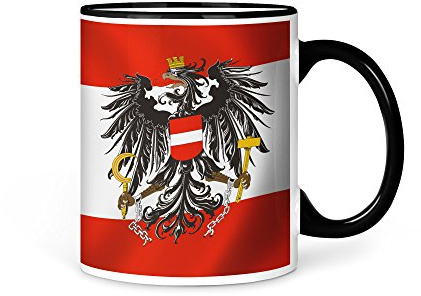 Tasse Kaffeetasse Österreich Fahne 2