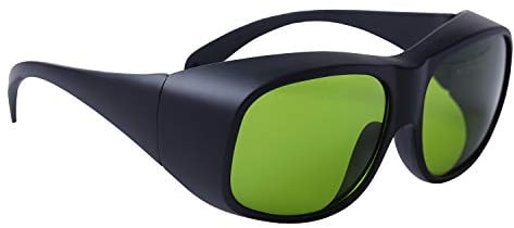LaserPair Faser Laser Sicherheitsbrille Augenschutzbrille 740nm, 755nm, 808nm, 908nm, 1064nm, 1070nm, 1080nm für Nd: yag Laser, Dioden Laser Techniker Brille Hand-Laser Schweißen Sicherheitsbrille