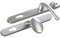 FAB & FIX Balmoral 92/62 Lever/Pad Snib UPVC Furniture - Satin Chrome