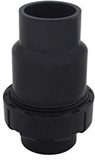 Clapet anti retour a bille 20 25 32 40 50 63 75 90 110mm clapet anti retour eau pvc soupape clapet anti refoulement vanne piscine (Diamètre Intérieur 25mm)
