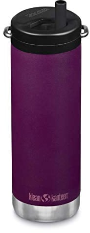 Klean Kanteen TKWide 16oz (w/Twist Cap) Botella, Unisex Adulto, Purple Potion (PP)