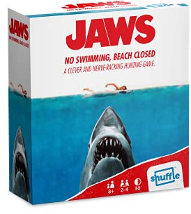 Shuffle Games Retro, Jaws Kartenspiel, für bis zu 4 Spieler, tolles Geschenk für Kinder ab 8 Jahren