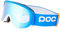 POC Retina Clarity Comp - Skibrille mit klassischem Design und zylindrischen Gläsern für optimale Sicht bei Wettkämpfen, Natrium Blue/Spektris Blue