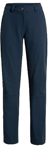 VAUDE Damen Women's Strathcona Pants Ii Hose, Dark Sea, 36 Kurz EU