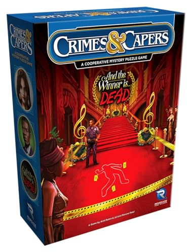 Renegade Game Studios Crimes & Capers and The Winner is Dead!