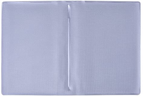 orgaexpert EC Kartenhülle Mappe für 6 Karten Ausweisetui Visitenkartenetui Mäppchen Schutzhülle (Silber)