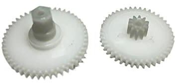 2 PZ Blu Spazzola Laterale Motore Ingranaggio di Ricambio per Robot 5/6/7 Serie Robot Aspirapolvere Accessori