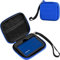 ProCase Étui pour Samsung T7 Shield External SSD/ T7 Touch Portable SSD /T9 External SSD, Housse de Protection Rigide pour Samsung T7/T9 External SSD Disques Durs,avec Attaches de Câble -Bleu