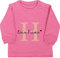 Baby Pullover Jungen Mädchen - Bekleidung kreativ Name und Anfangsbuchstabe - Buchstabe Buchstaben Initialen - 12/18 Monate - Pink - bedrucken sweatshirt custom anfangsbuchstaben