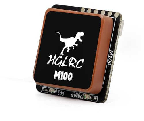 HGLRC M100-5883 GPS-Kompassmodul, verbesserter Chip der 10. Generation, kompatibel mit FPV Fixed-Wing UAV