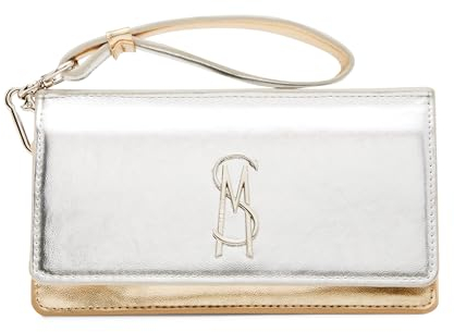 Steve Madden Damen Bjewels Wristlet Wallet, Silber