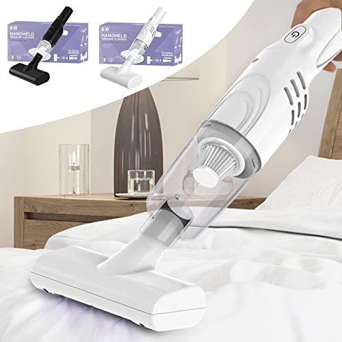 Bed Vacuum Cleaner, High Power Strong Suction and Low Noise, Handheld Vacuum Effectively Clean Up Bed,Mattress Vacuum Corded,Sofas, Pet Hair and Carpets Daily Deals Of The Day Prime Today Only