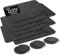Design Tischset aus Filz | 6er Set Platzset abwaschbar | Filzmatte Tisch Untersetzer Platzdeckchen abwischbar