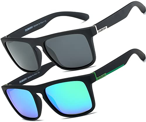 HGDGears Polarisierte Sonnenbrille für Herren Damen-UV400 Schutz Leicht Retro Klassische Vintage-Ideal für Autofahren,Reisen,Angeln,Outdoor-Aktivitäten
