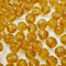 YUEXIGO 100pcs 8mm Round Crystal Glass Beads for Jewelry Making, Faceted Crystal Glass Spacer Beads for Bracelet Earring Necklace DIY Craft(Gold Champagne)