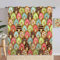 ANHOPE Köstlich Lebensmittel Donut Vorhänge mit Ösen Blickdichte Gardinen Thermo Vorhang Blackout Curtain Schlafzimmer Wohnzimmer Weich Verdunklungsvorhänge 2er Set H 200 x B 140 cm