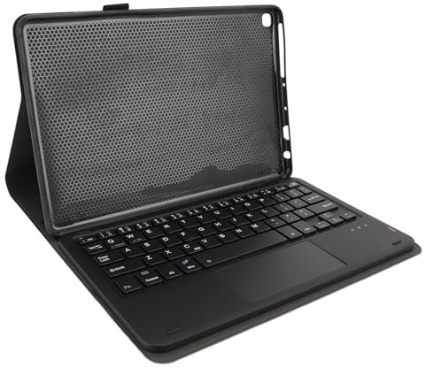 10.1 Inch Tablet Keyboard Case for Fire HD 10 2021, for Fire HD 10 2023 Tablet Case with Detachable Keyboard, Bluetooth Keyboard Cover for Fire 10 Plus 2021, Touchpad, Stand