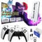 NOBES Retro Konsole Spielkonsole Game Stick, Retrolink 21700+ Spiele mit 2 Gamepads Plug & Play Retro Konsole für TV HDMI, Spiele Geschenk für Erwachsene Jungen (Familien Edition)