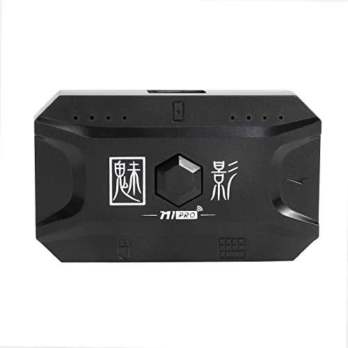 Etyrerre Plug y Play Gamepad Controlador MóVil Teclado para Juegos Conversor de RatóN Bluetooth 5.0 para Adaptador Android