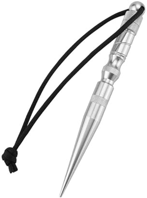 Paracord Knotter Tool, 1 Pcs, Silver | Professional, Aluminium Alloy, Paracord Needle Sewing Tool, For DIY Craft