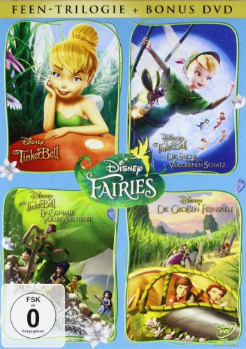 TinkerBell - Feen-Trilogie (inkl. Die Großen Feen-Spiele) [4 DVDs]