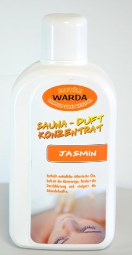 1 l Warda Aufguß Jasmin für die Sauna, Konzentrat, Saunaaufguss, hohe Konzentration