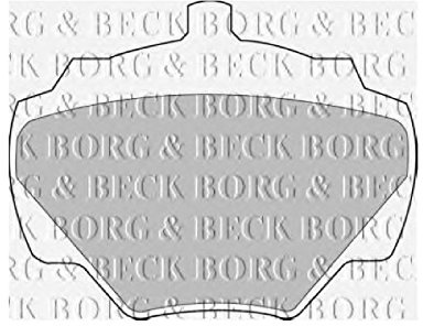 Borg & Beck BBP1528 Brake Pads To Fit Land Rover Defender/Disco 90-