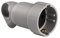 legrand 050193 Base de enchufe móvil profesional con anillo tirador, entrada con toma de tierra, 3680 W, 230 V, Gris