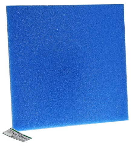 JBL 62565 Mehrweg-Schaumstoff für Aquarienfilter gegen alle Wassertrübungen Filterschaum, blau grob