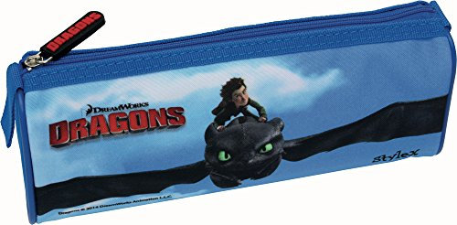 STYLEX 51002 Dragons Faulenzer, oval, Schreibwaren, blau