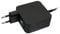 ASUS AC65-00 Adapter/EU/BK/Type C Original Chargeur USB-C 65 Watts EU wallplug