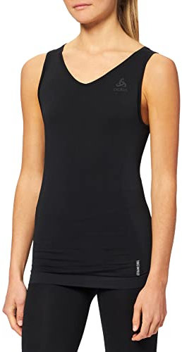 Odlo Damen BL TOP Crew Neck s/s Performance X-Light, Black, XL
