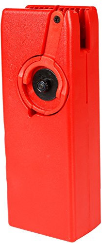 Airsoft Paintball 1000 Runden Handkurbel Quick Speed M4 Loader Taktische Magazintasche für BBS 6mm Ball (Rot)