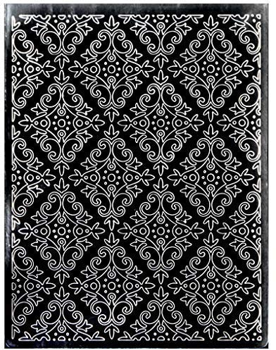 Kwan Crafts Diamond Pattern Plastic Embossing Folders for Card Making Scrapbooking and Other Paper Crafts,10.5x14.4cm