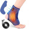 Respirant Attelle Cheville Entorse, Maintient Cheville Sport for Orthese Tendinite Cheville, Dommages Ligamentaires (Bleu)